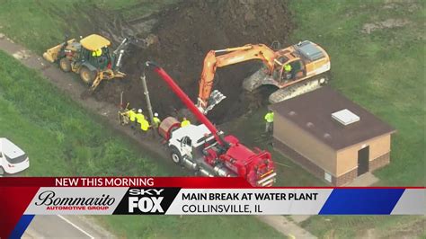 Water main break causes boil order in Caseyville, Illinois